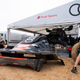 Audi’s repair tent at the bivouac.